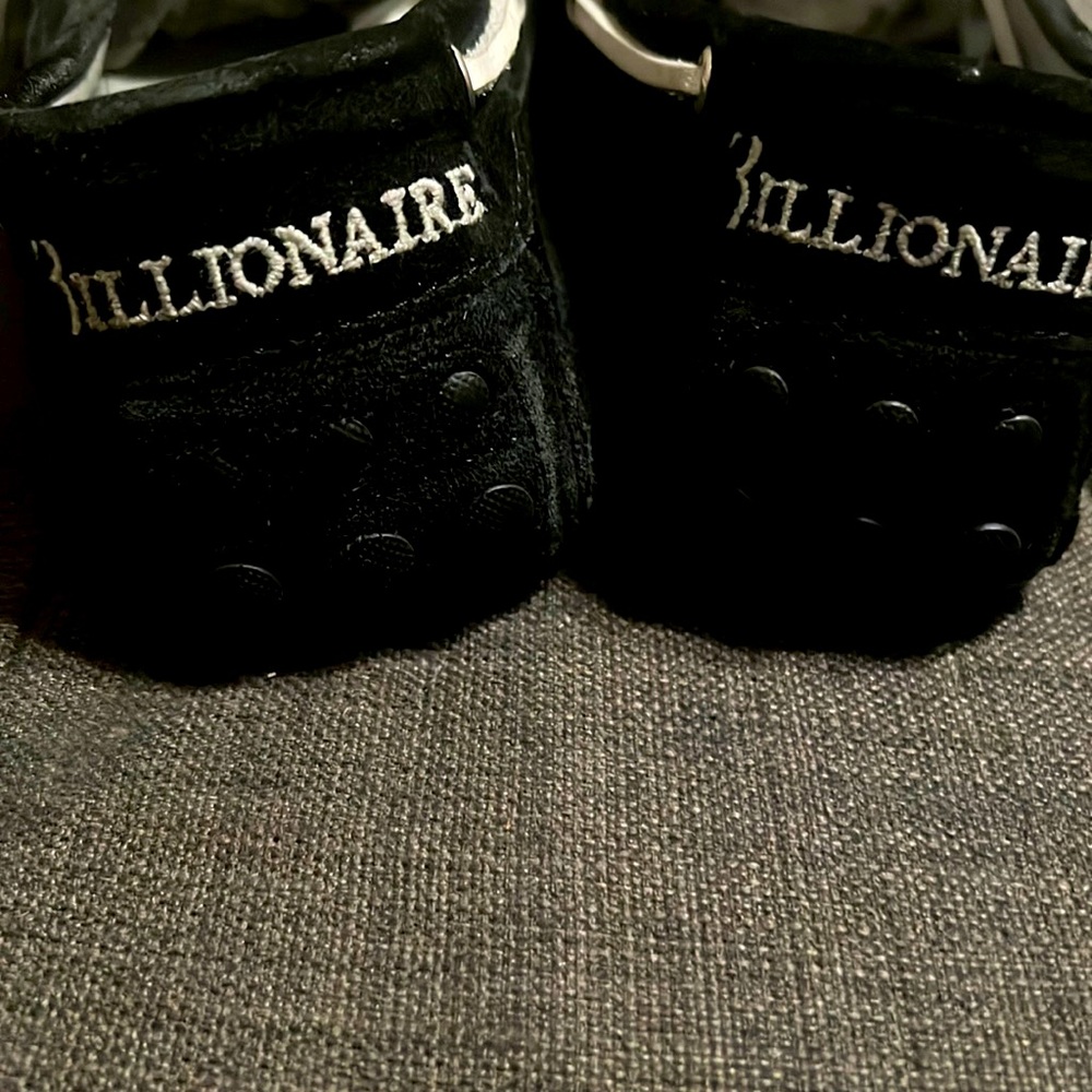 Billionaire brand boat shoes